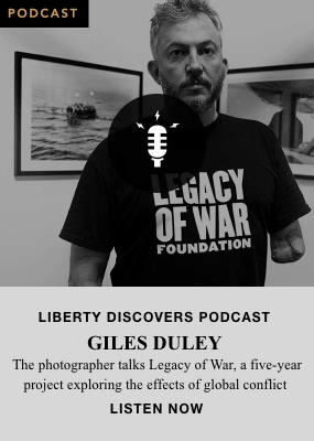Giles Duley podcast with Liberty London